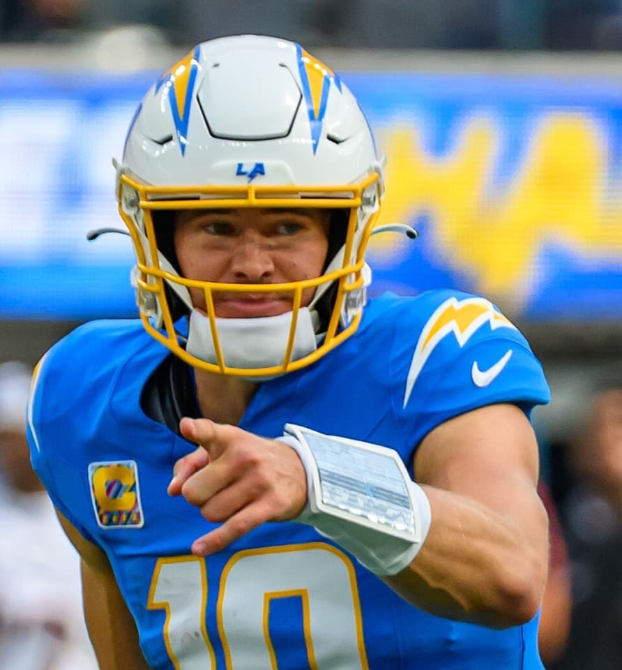 Photograph of Justin Herbert