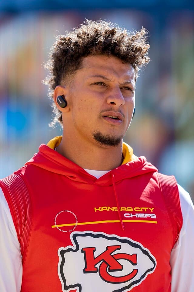 Photograph of Patrick Mahomes