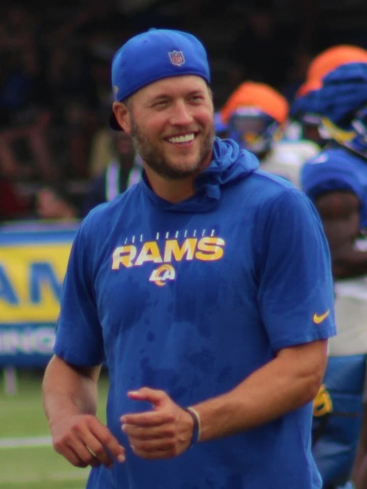 Photograph of Matthew Stafford