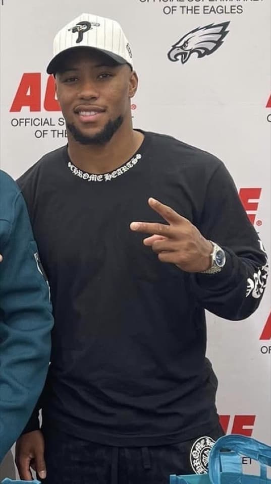 Photograph of Saquon Barkley