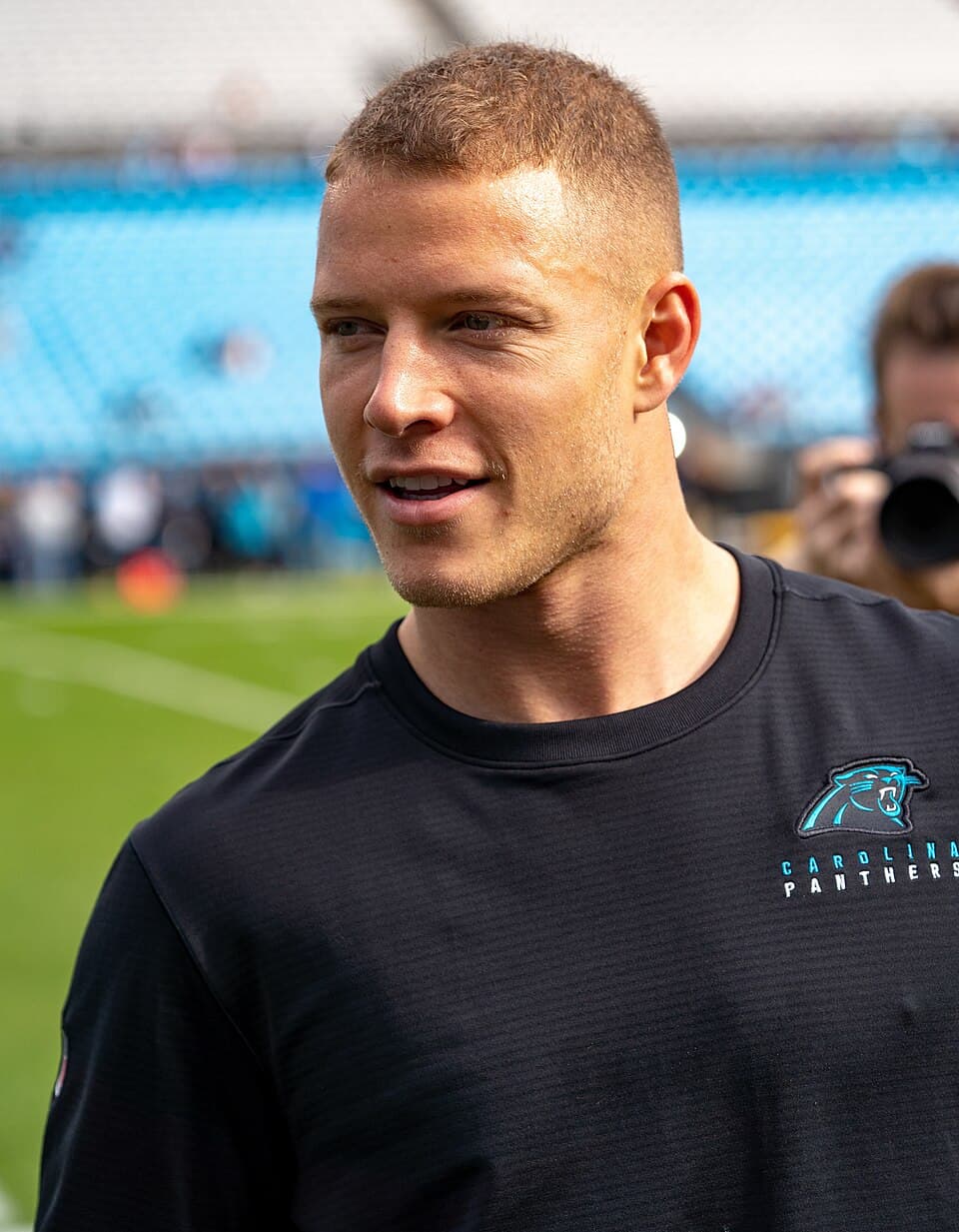 Photograph of Christian McCaffrey